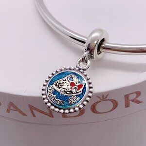 Pandora Charleston, SC Charm, the South Carolina Travel Pendant, S925 ALE